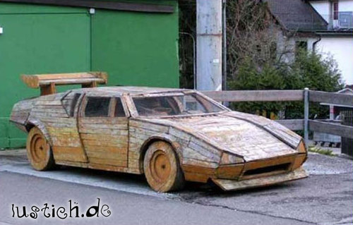 Holzauto
