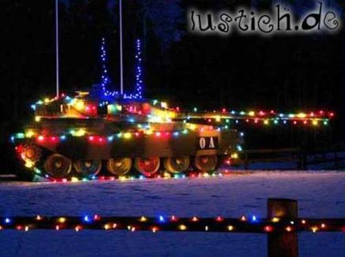 Weihnachtspanzer Weihnachtspanzer