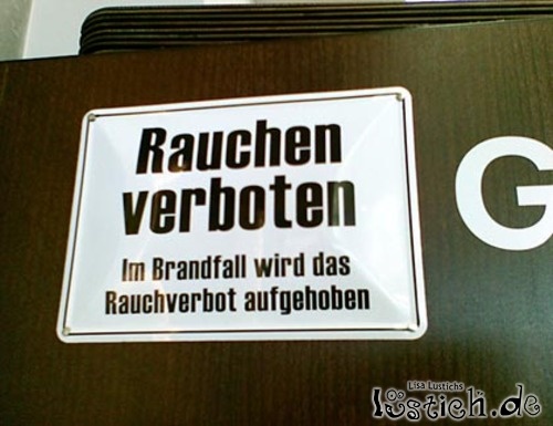 Sinnloses Schild Sinnloses Schild