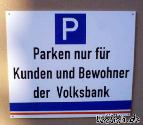 Bankbewohner Bankbewohner