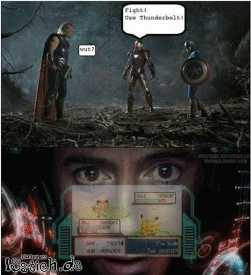 Iron Man kämpft