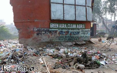 Grünes und Sauberes Agra