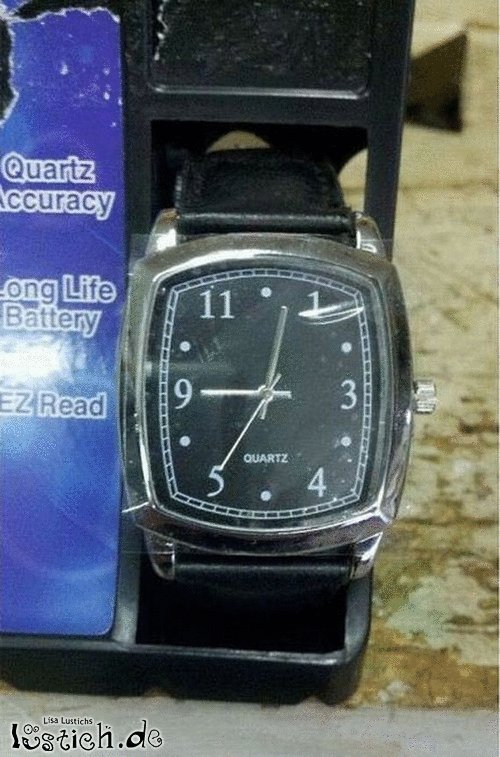 Echte Uhr?