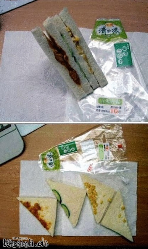 Belegtes-Sandwich