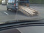 Gefährlicher Holztransport