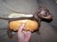 Süßer Hot Dog