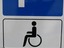 Behindertenparkplatz übernehmen