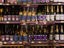 Zwischen Alkohol verstecken